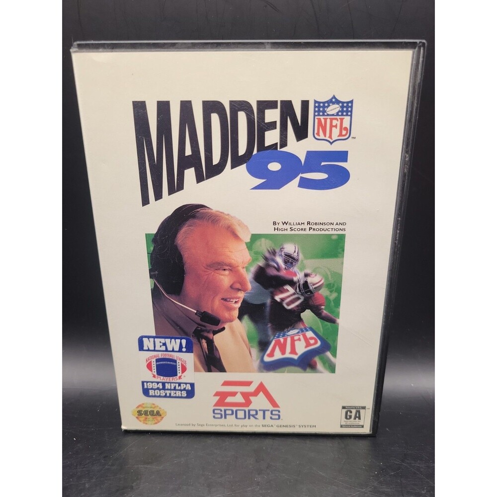 SEGA Genesis Madden NFL 95 EA Sports 1994 No Manual